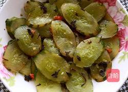 紫苏煎黄瓜的做法图解4