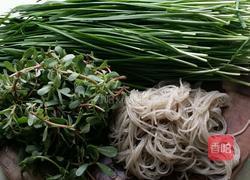 马齿苋菜盒的做法图解1