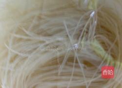 酸菜炒粉的做法图解3