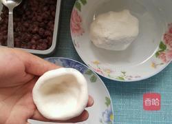 糯米红豆馅饼的做法图解2