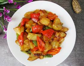 红椒烧茄子[图]