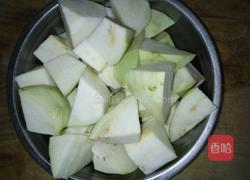 红椒烧茄子的做法图解2