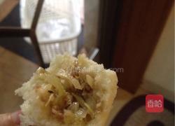 椰菜猪肉包子的做法图解13