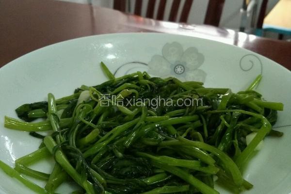 清炒空心菜