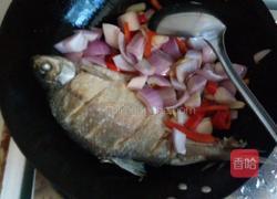 洋葱烧扁鱼的做法图解5