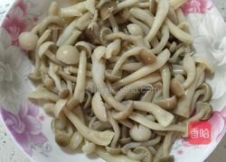 肉炒双菇的做法图解2