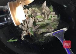 肉炒双菇的做法图解6