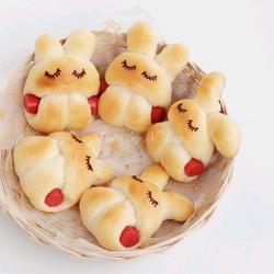 小兔子香肠面包的做法[图]