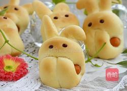 小兔子香肠面包的做法图解21
