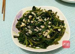 蒜炒空心菜的做法图解3