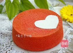 紅絲絨蛋糕（八寸圓模）的做法圖解16