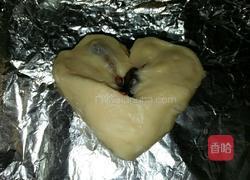 爱心蜜豆小面包的做法图解10