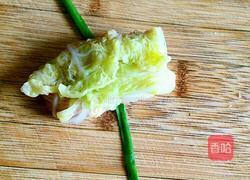娃娃菜裹肉卷的做法图解7