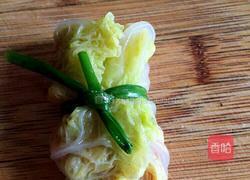娃娃菜裹肉卷的做法图解8
