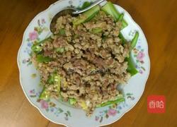 肉碎秋葵的做法图解4