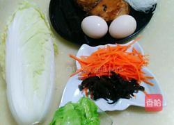 鸡柳白菜卷的做法图解2