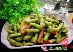 十三香卤水毛豆的做法图解4