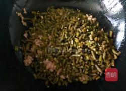 肉沫酸豆角的做法图解5