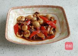 彩椒墨鱼仔的做法图解5