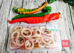 香辣O泡鱿鱼圈的做法图解1