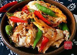 辣椒豆豉炒荷包蛋的做法图解5