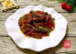 双椒炒牛肉的做法图解7