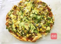 8寸青椒蛤蜊肉披萨的做法图解13