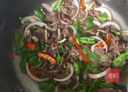 辣椒炒牛肉的做法图解6