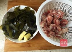 排骨海带汤的做法图解1