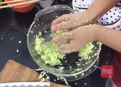 白菜猪肉馅饼的做法图解4