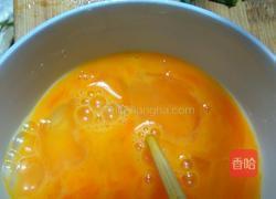 韭菜火腿蒸蛋的做法图解2