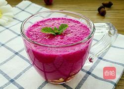 火龙果奶昔的做法图解7