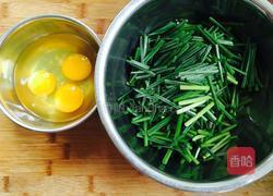 韭苔炒蛋的做法图解1