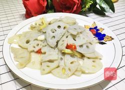 炝藕片的做法图解4