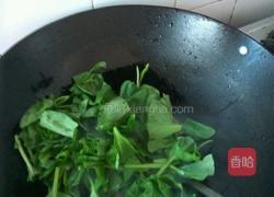 青菜炒香菇的做法图解4