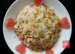 翠衣炒饭的做法图解3