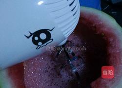 自制西瓜汁的做法图解2