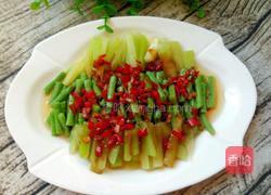 清拌芥兰豇豆角的做法图解8