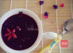 红豆黑米粥的做法图解3