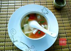 番茄豆腐汤的做法图解7