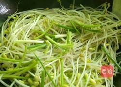 葱香豆芽的做法图解4