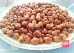 微波炉油酥花生米的做法图解4