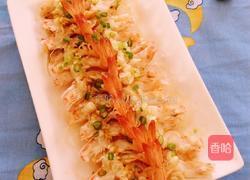 蒜蓉粉丝蒸开边虾的做法图解6