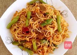 豆角焖面的做法图解10