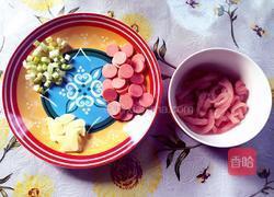 卷心菜炒螺旋面的做法图解4