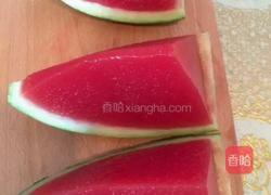 西瓜q弹无籽果冻的做法图解7