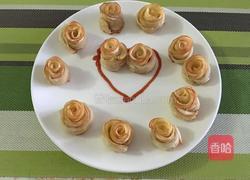 七夕礼物之一(苹果玫瑰花)的做法图解16