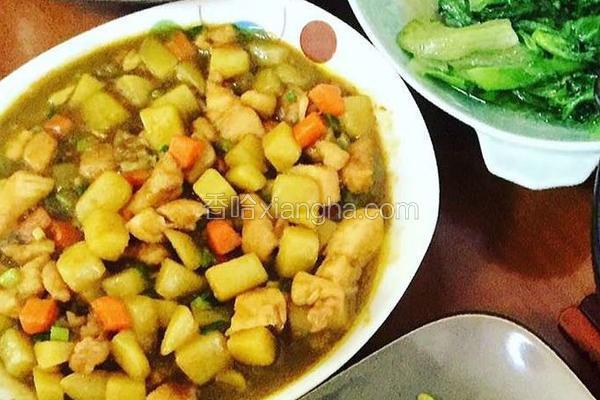 土豆咖喱鸡