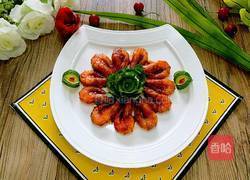 干烧香辣开背虾的做法图解17