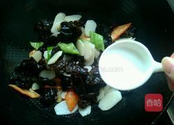 木耳炒山药的做法图解10